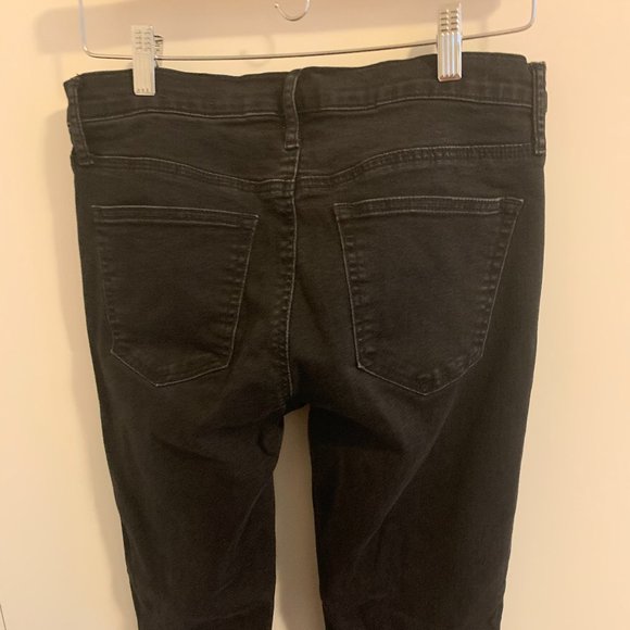 Gap Faded Black Straight Leg Jeans - Picture 3 of 3